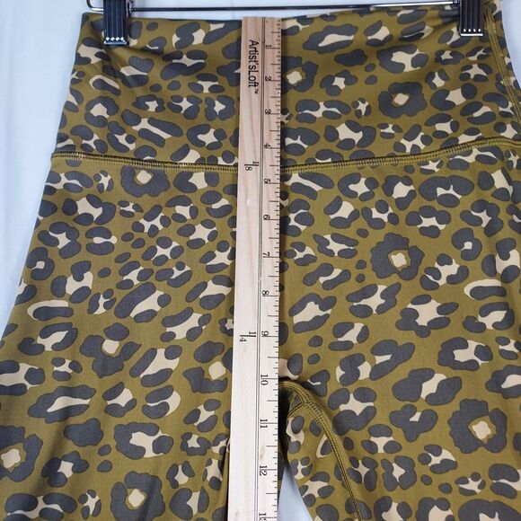 Aerie OFFLINE Goals Leggings Size M 7/8 High-Rise Leopard Print Yoga Pants - Picture 5 of 7